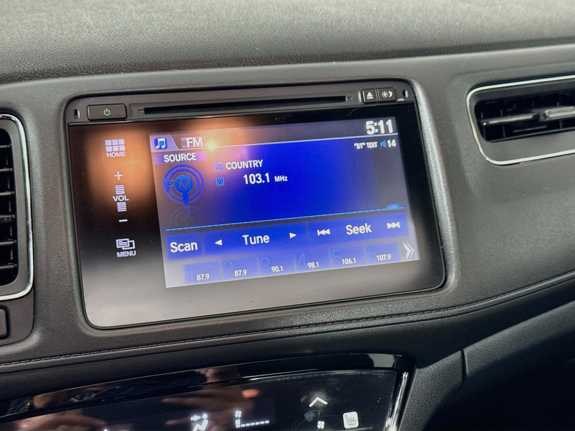 Used 2018 Crystal Black Pearl Honda EX image 17