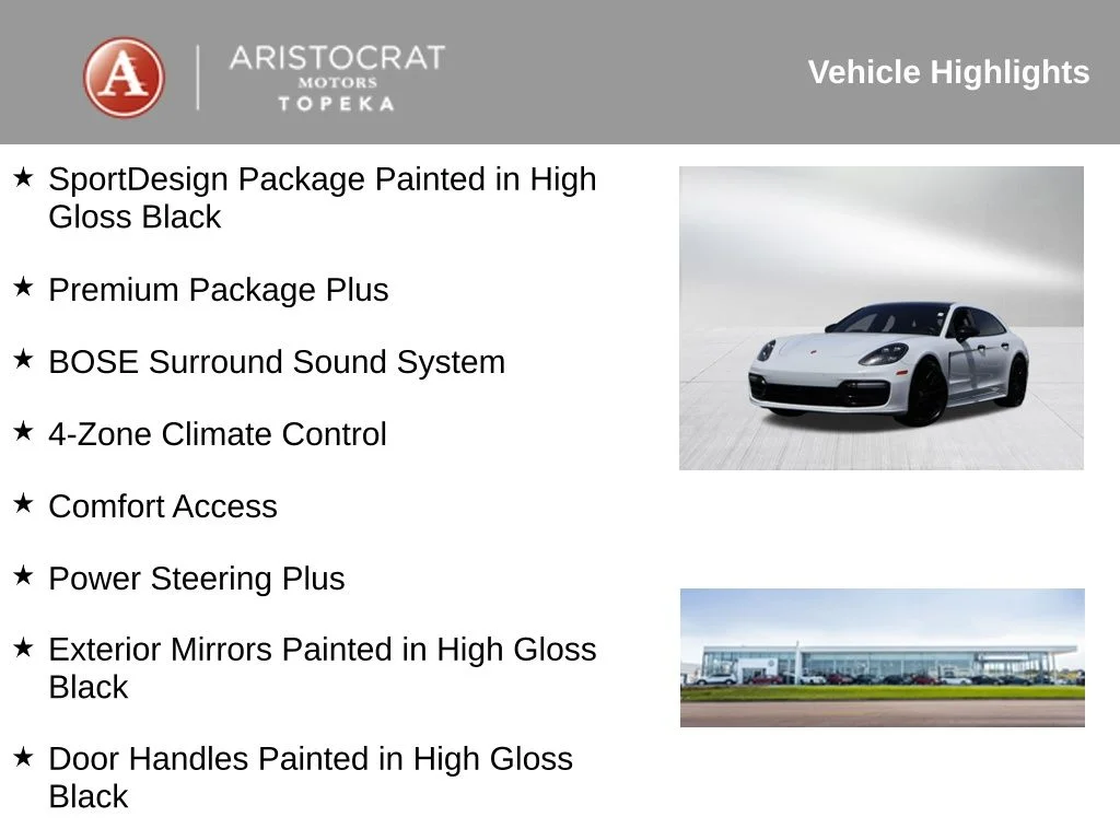 Used 2020 Porsche Panamera GTS with VIN WP0CG2A72LL192170 for sale in Kansas City