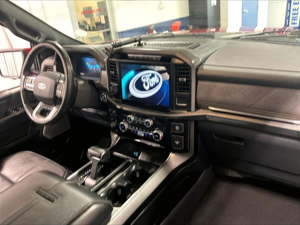 Used 2023 Red Ford Platinum image 14