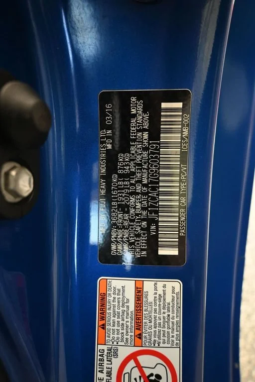 Used 2016 Blue Subaru Limited image 35