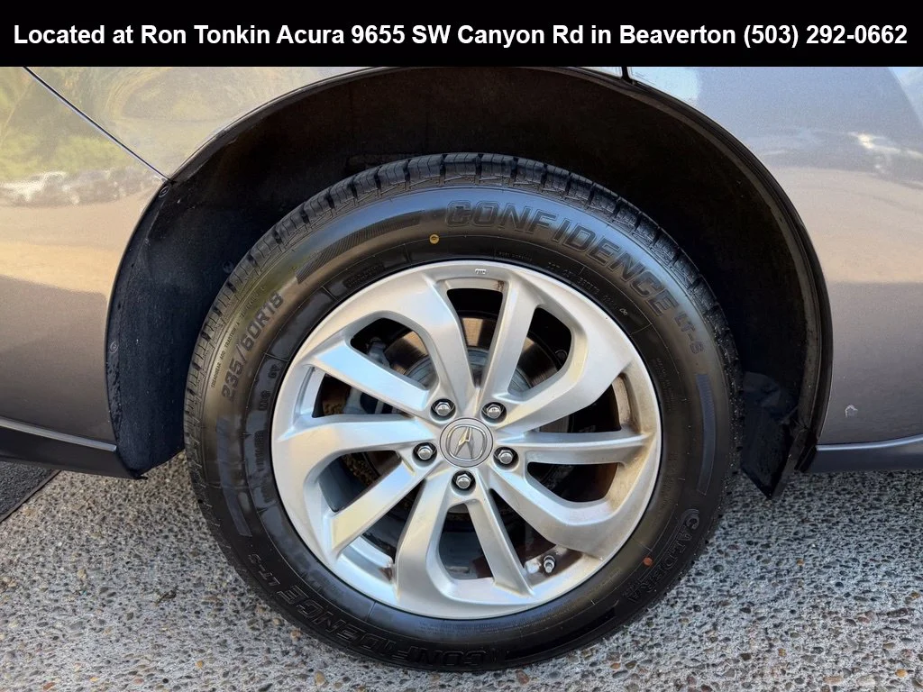 Used 2018 Modern Steel Metallic Acura Base image 9