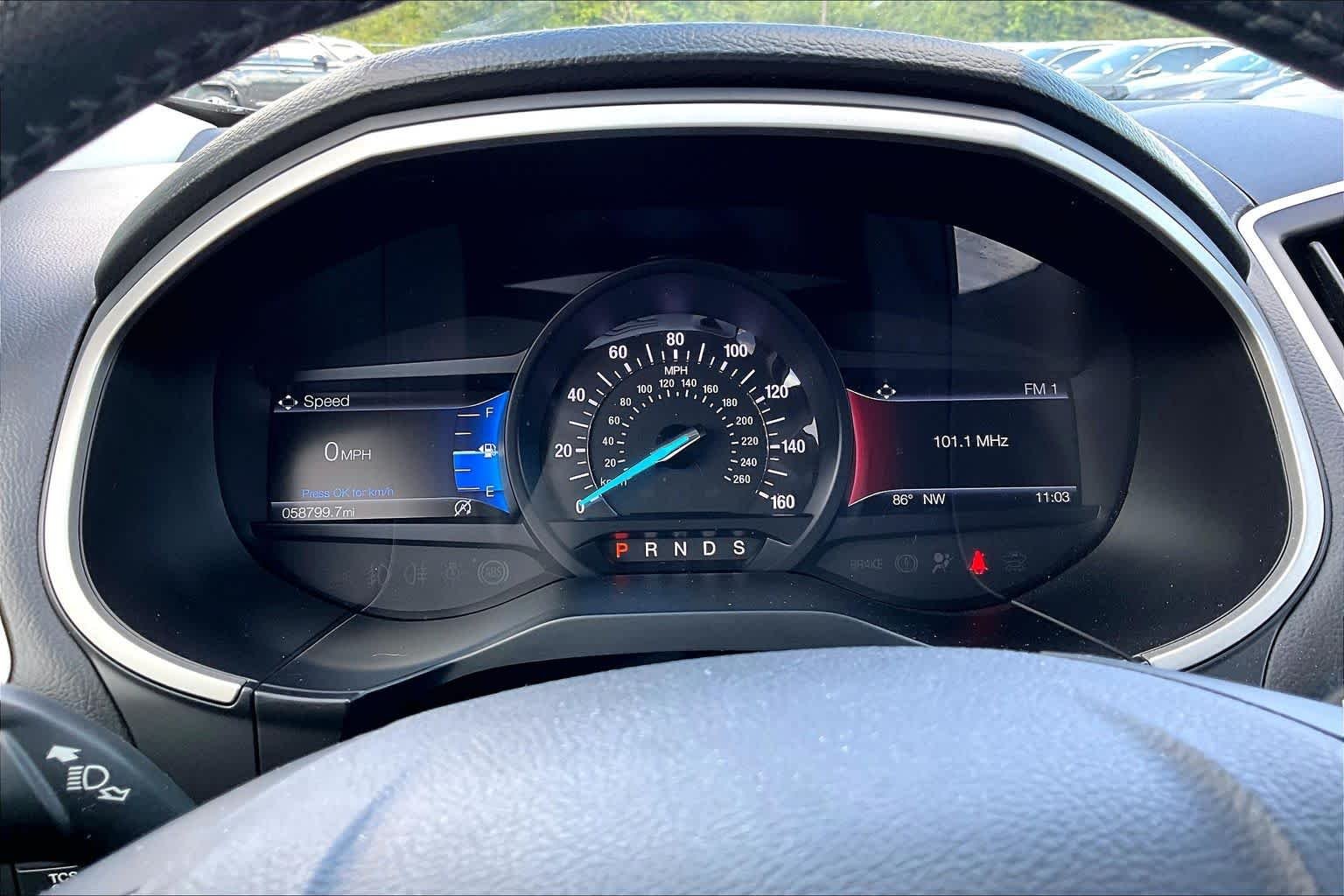 Used 2019 Burgundy Velvet Metallic Tinted Clearcoat Ford SEL image 26