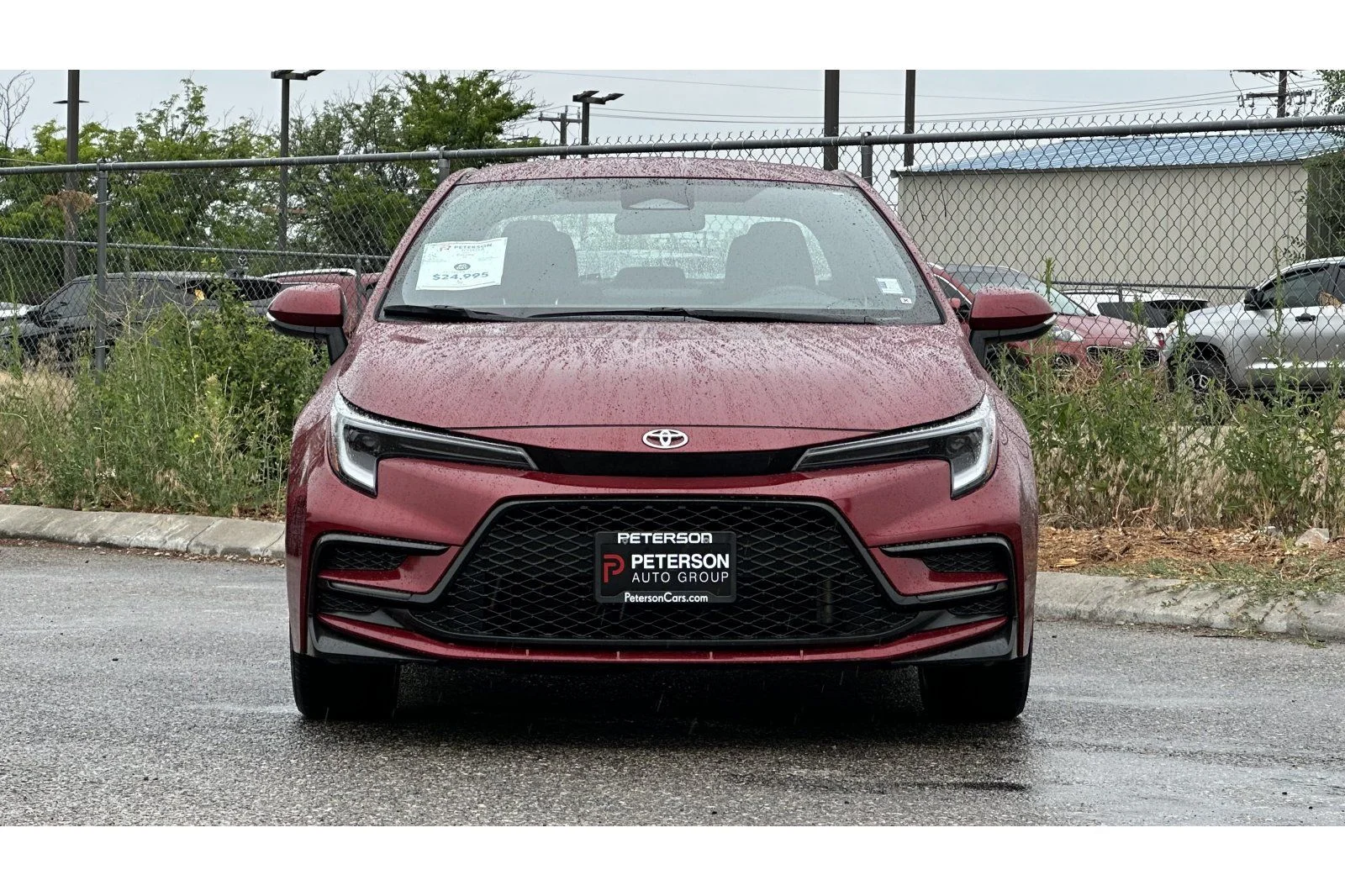 Used 2024 Red Toyota SE image 9
