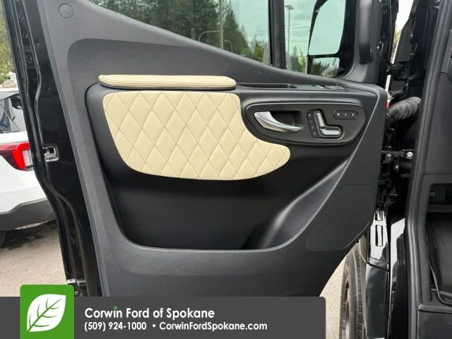 Used 2025 Obsidian Black Metallic Mercedes-Benz Cargo 170 WB image 18