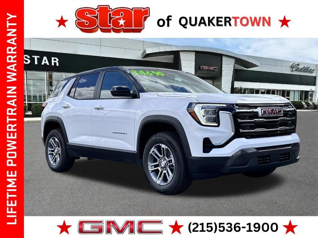 Summit White 2026 GMC Terrain SUV / Crossover Four-Wheel Drive