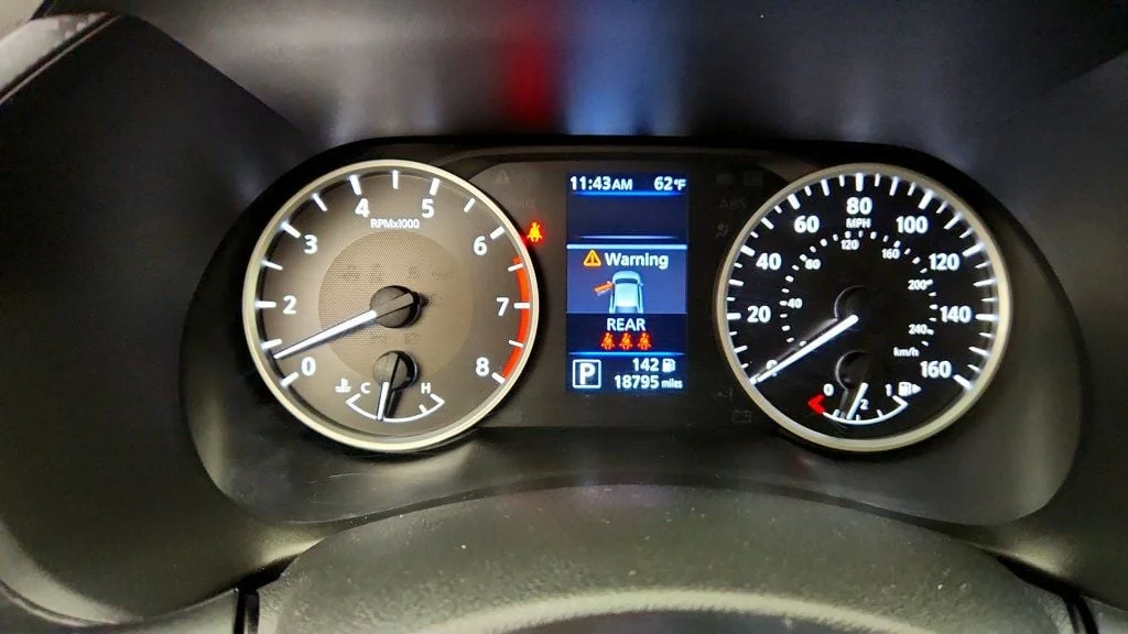 Used 2024 Atlantic Gray Metallic Nissan S CVT image 14