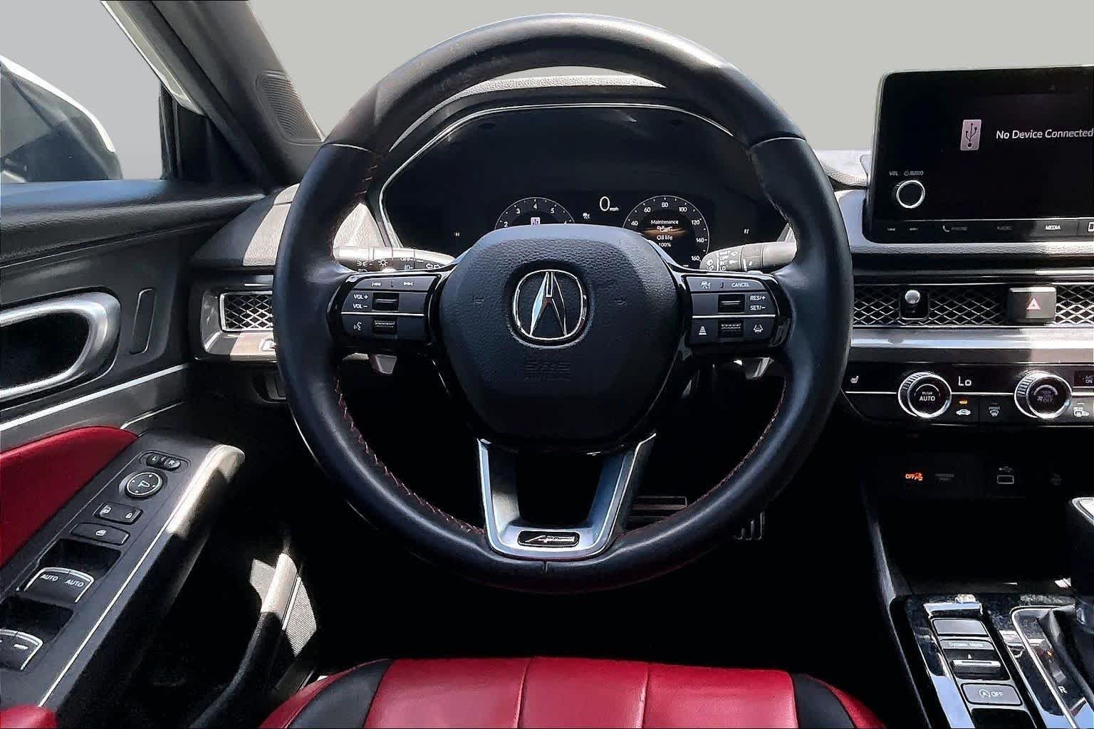 Used 2024 Platinum White Pearl Acura w/A-Spec Package image 6