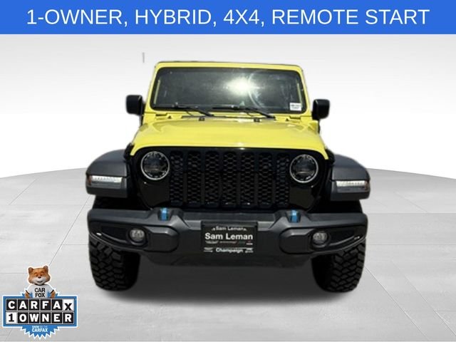Used 2023 Yellow Jeep Willys 4xe image 9