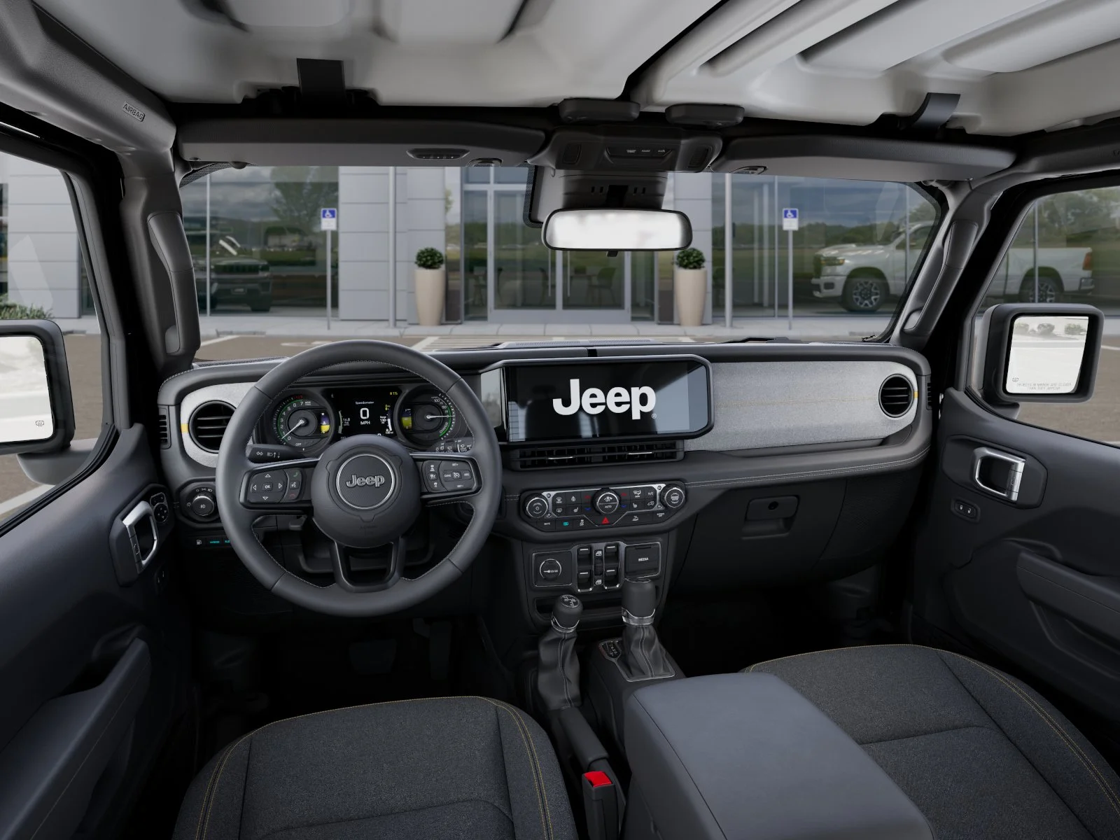 New 2025 Black Clearcoat Jeep Sport S 4xe image 26