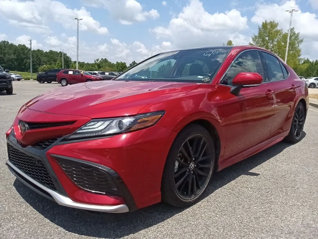 Used 2024 Red Toyota XSE V6 image 7