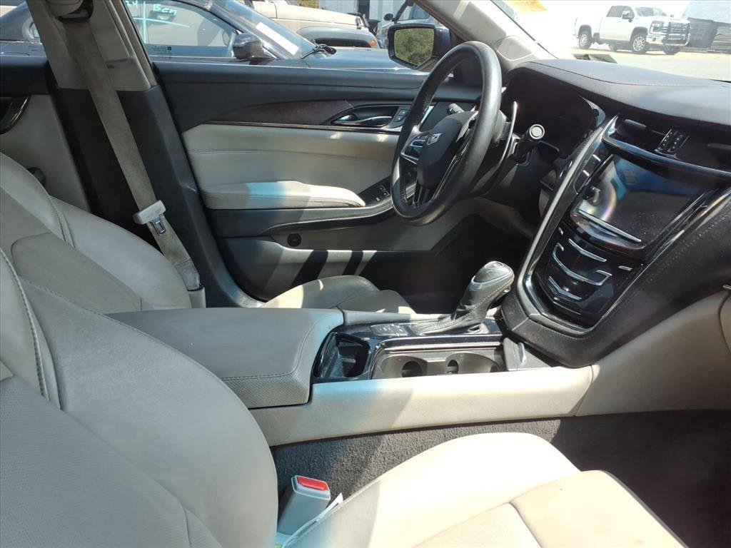 Used 2016 Dark Adriatic Blue Metallic Cadillac Luxury Collection AWD image 14
