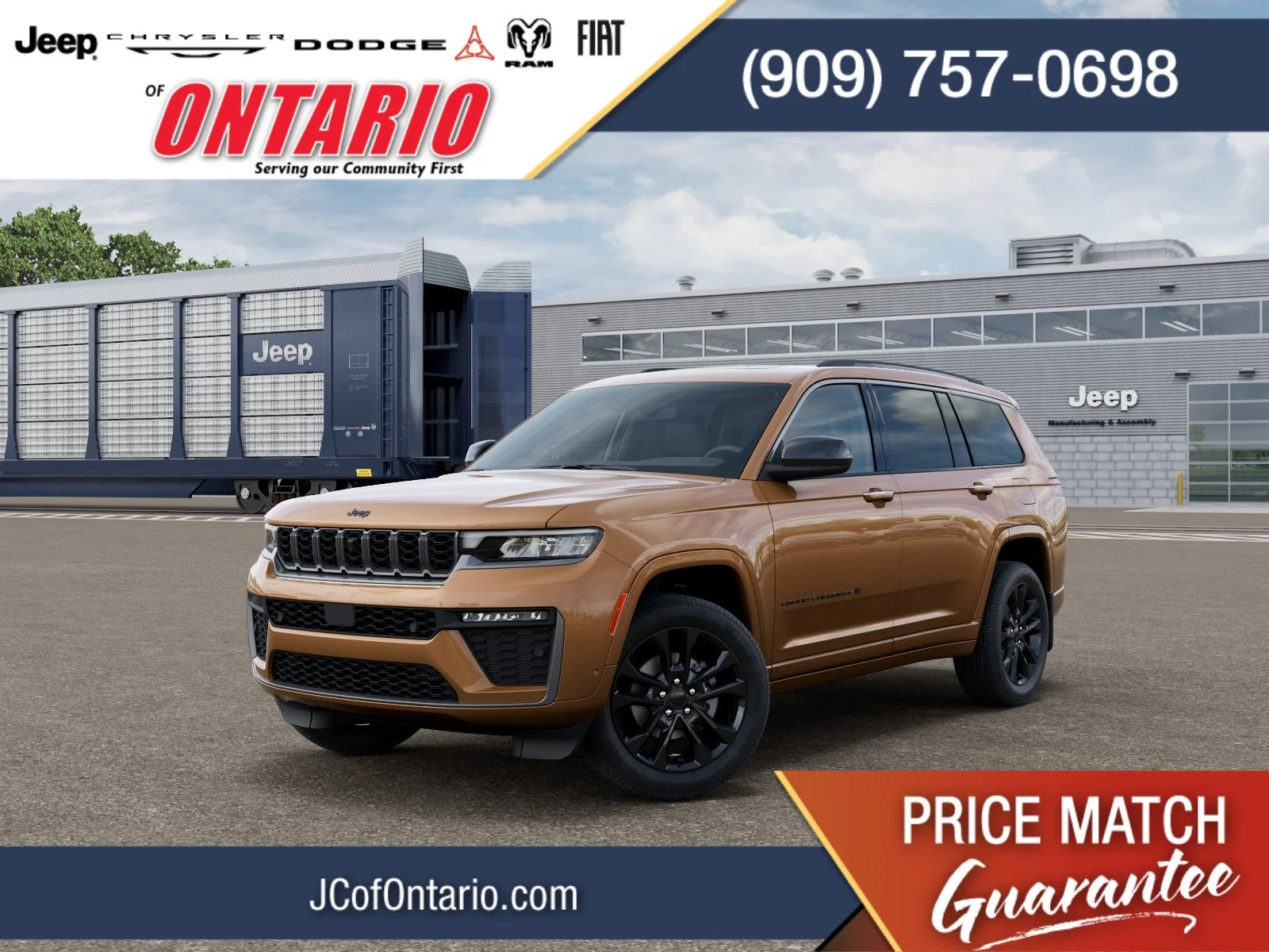 New 2026 Copper Shino Metallic Clearcoat Jeep Limited Reserve image 1