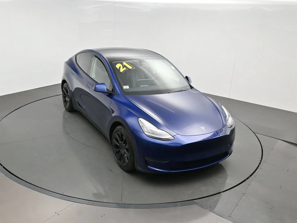 Used 2021 Blue Tesla Long Range image 30