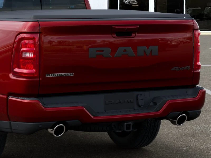 New 2026 Molten Red Pearl-Coat Exterior Paint RAM Big Horn image 13