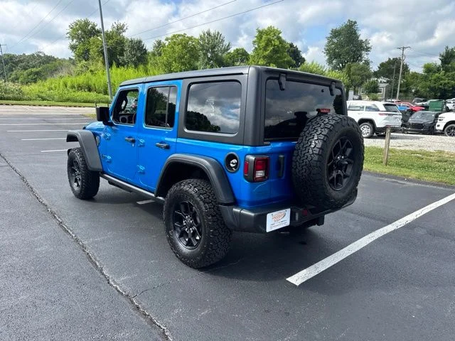 New 2026 Hydro Blue Pearl-Coat Exterior Paint Jeep Willys image 5