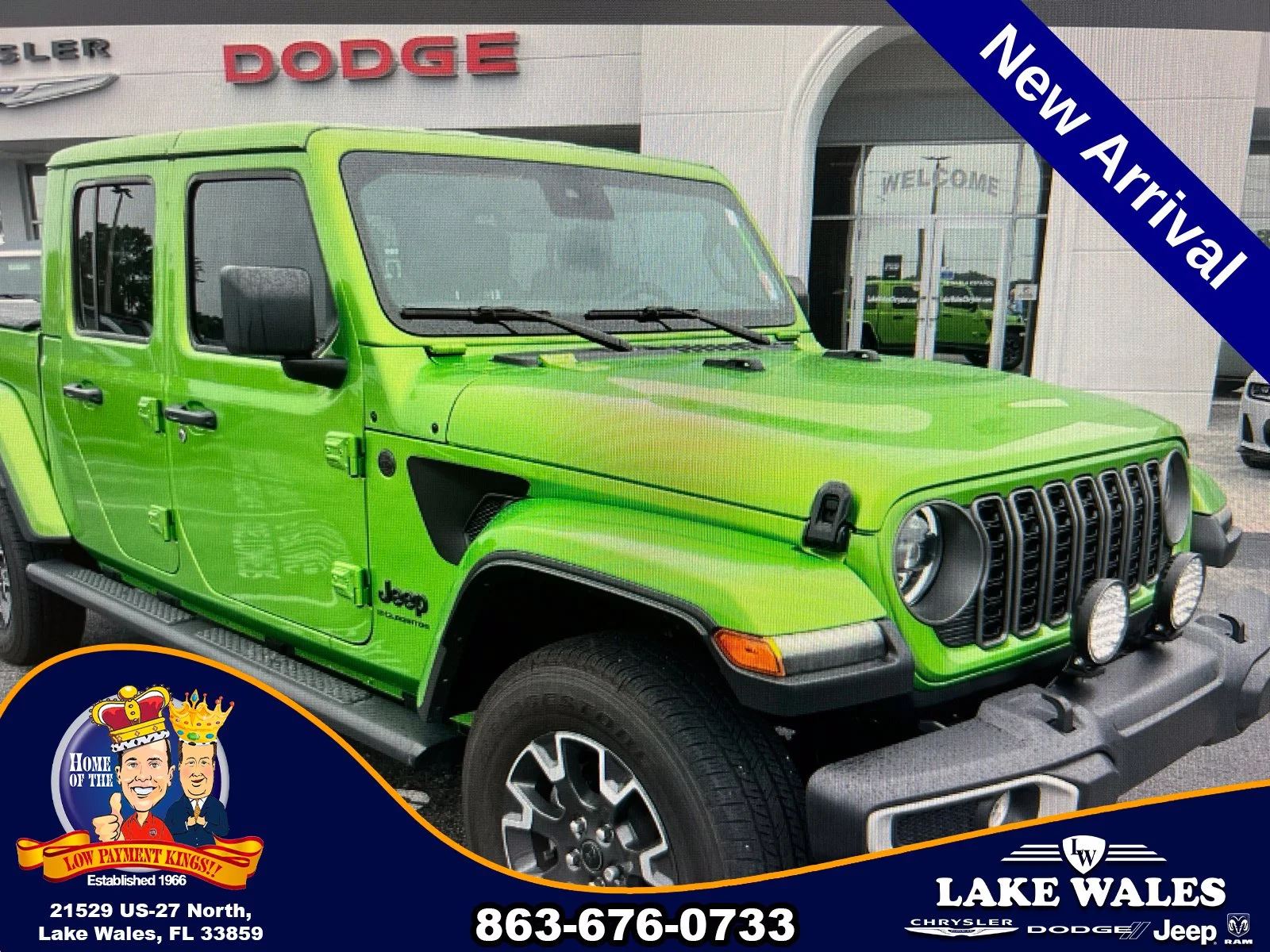 Used 2025 Yellow Jeep Sport S image 2