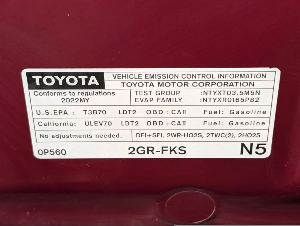 Certified Used 2022 Barcelona Red Metallic Toyota TRD Sport image 26