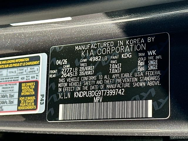 New 2026 Gravity Gray Kia LX image 31