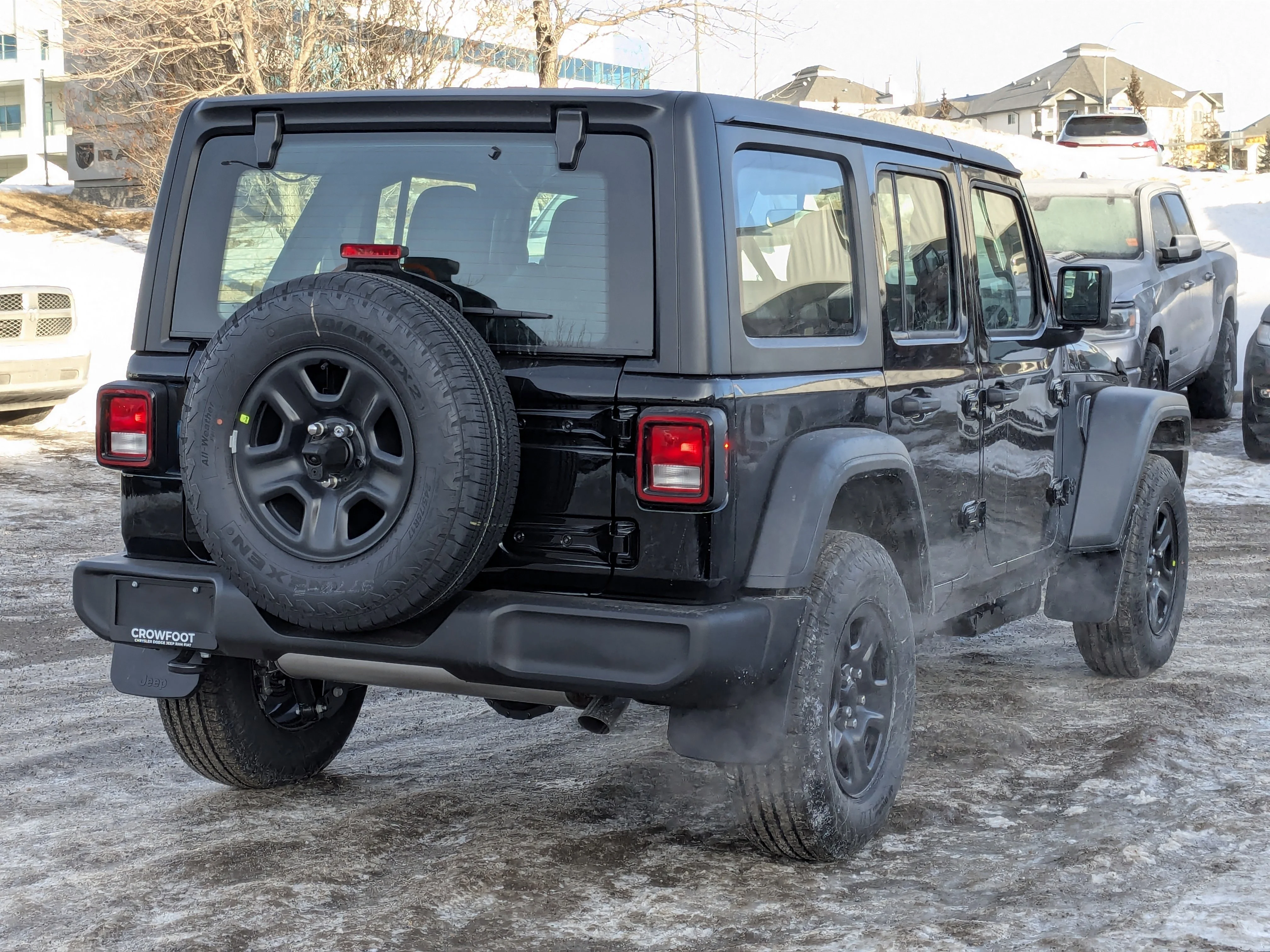 New 2026 Black Jeep Sport - - 3.6L V6 Engine - 12.3 Uconnect 5 - 3-Piece Hardtop - 8-Speed Auto & More image 8
