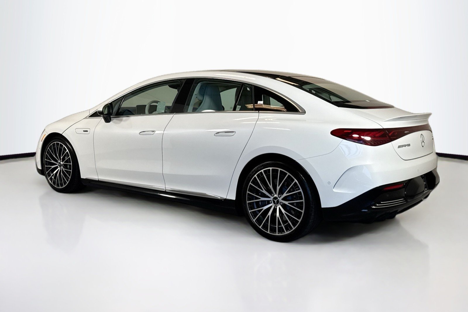 Certified Used 2023 MANUFAKTUR Moonlight White Metallic Mercedes-Benz AMG® EQE 4MATIC+ Sedan image 7
