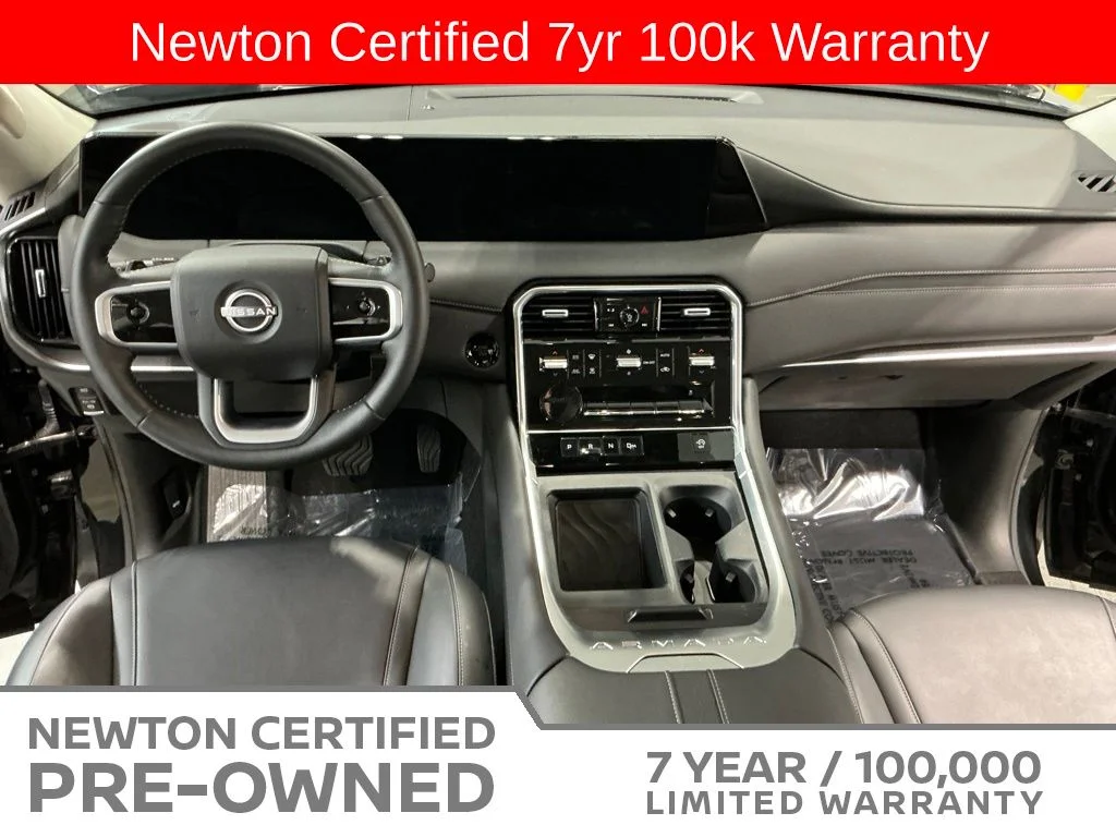 Certified Used 2025 Super Black Nissan SV image 13