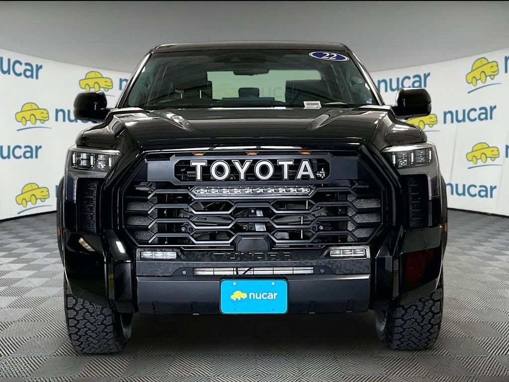 Certified Used 2022 Black Toyota TRD Pro image 2