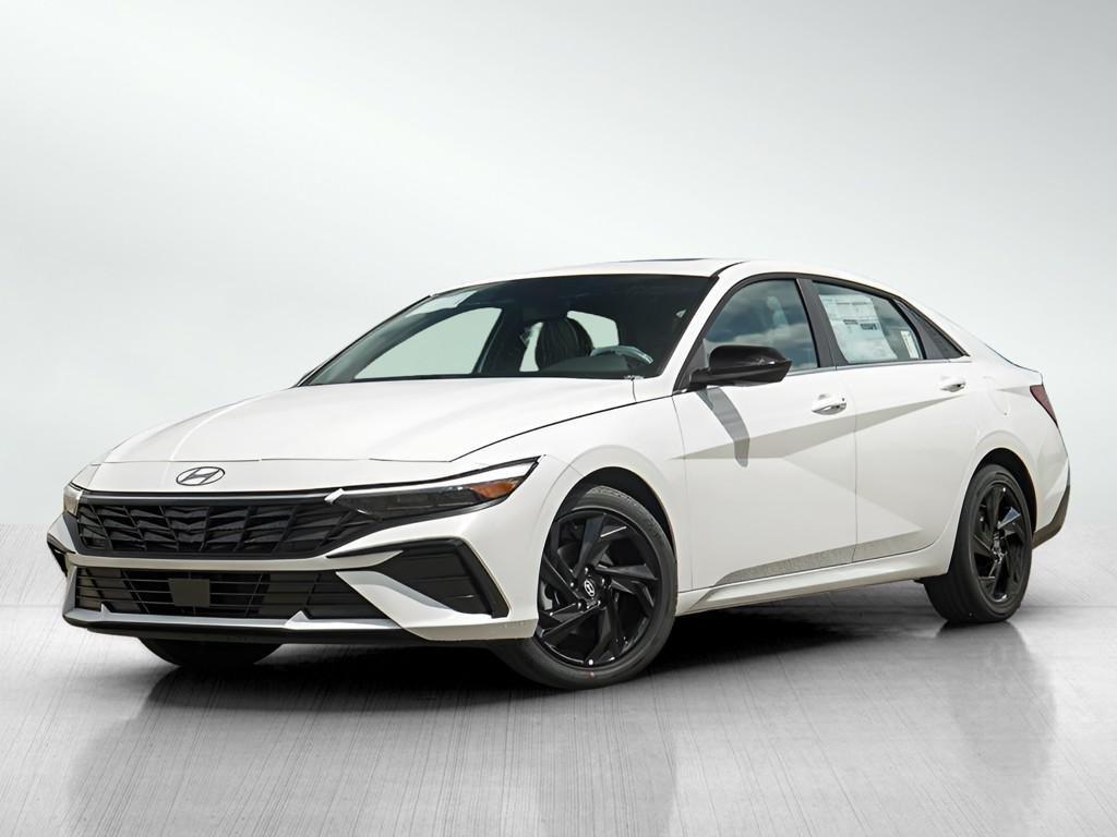 New 2026 Serenity White Hyundai SEL Sport Premium Sedan FWD image 23