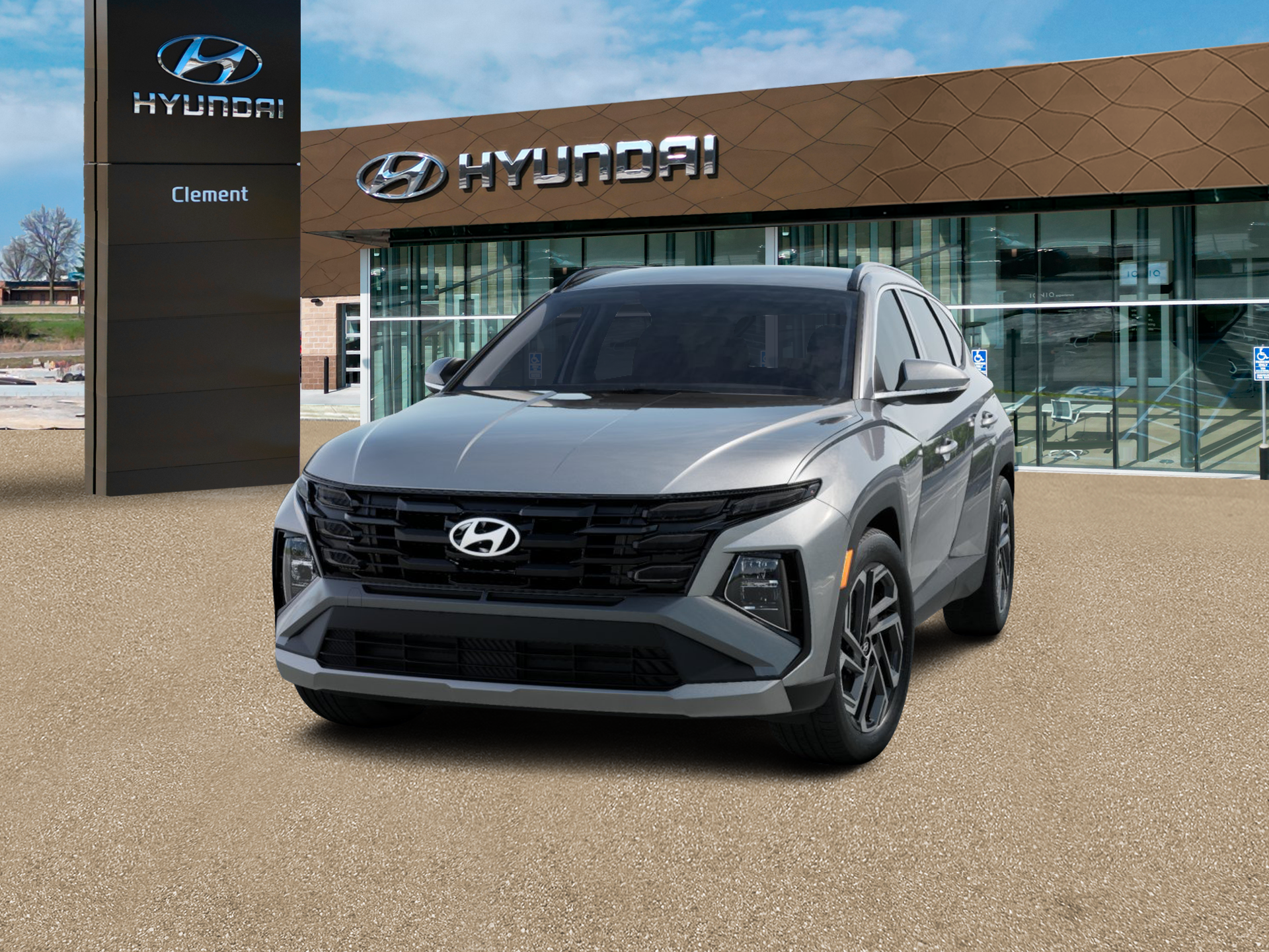 New 2026 Silver Hyundai SEL Plus AWD image 1