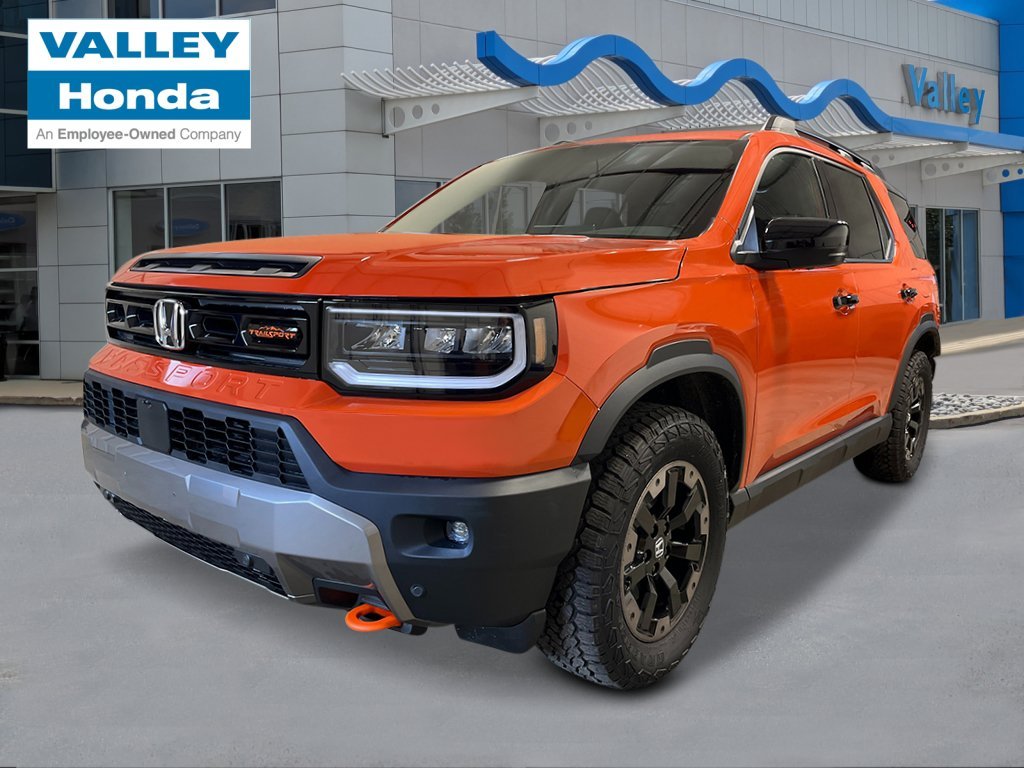New 2026 Sunset Orange Honda TrailSport Elite image 1