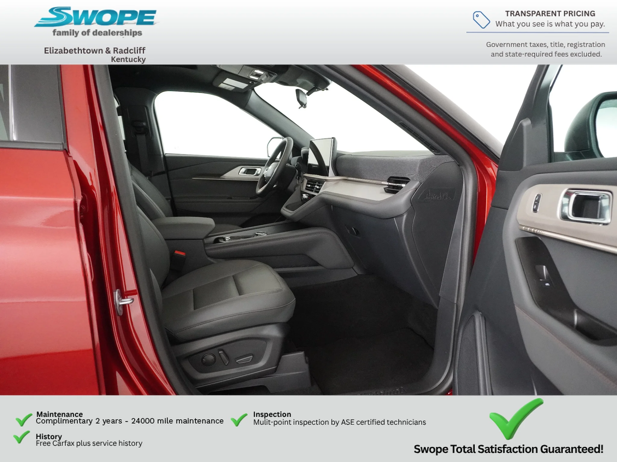 New 2027 Ruby Red Metallic Tinted Clearcoat Ford Active image 10