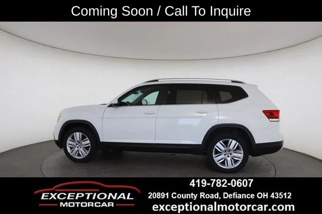 Used 2019 White Volkswagen 3.6L V6 SE image 7