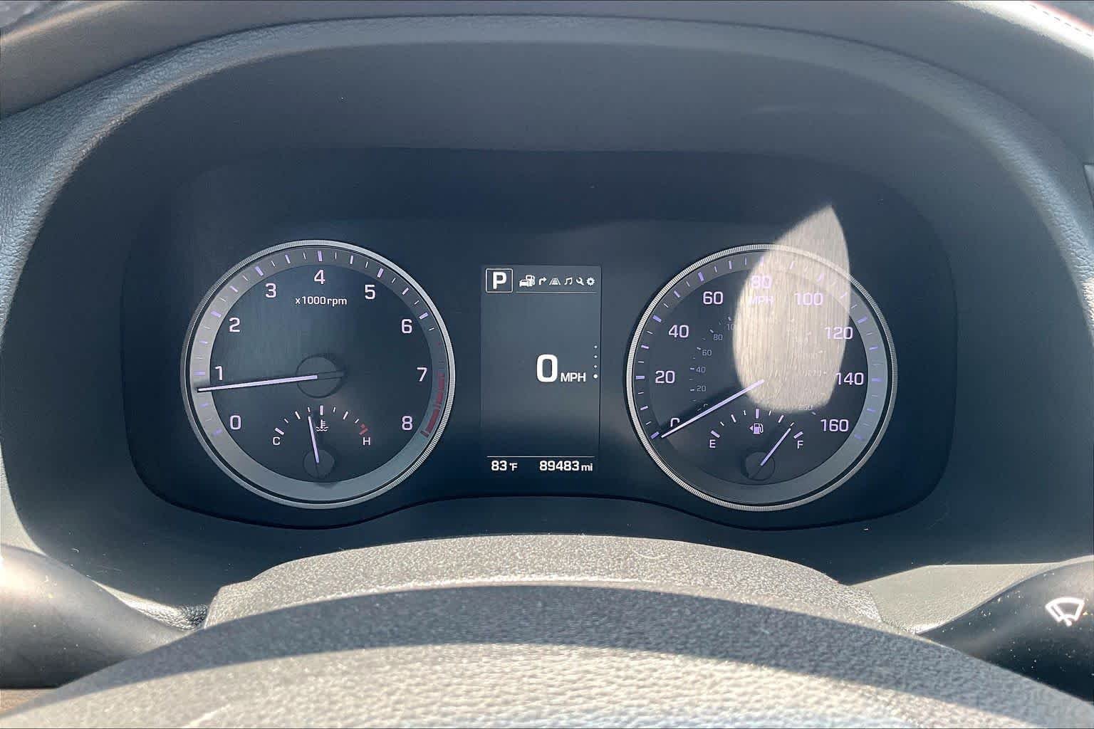 Used 2017 Ruby Wine Hyundai Limited image 25
