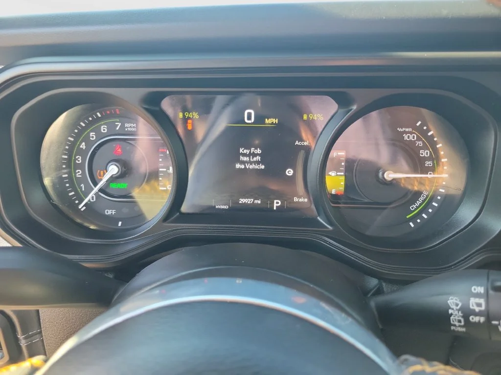 Certified Used 2024 White Jeep Sahara 4xe image 27