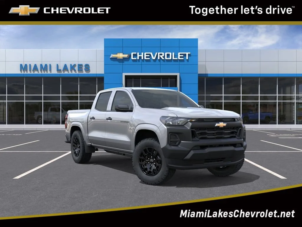 New 2026 Sterling Gray Metallic Chevrolet WT image 1