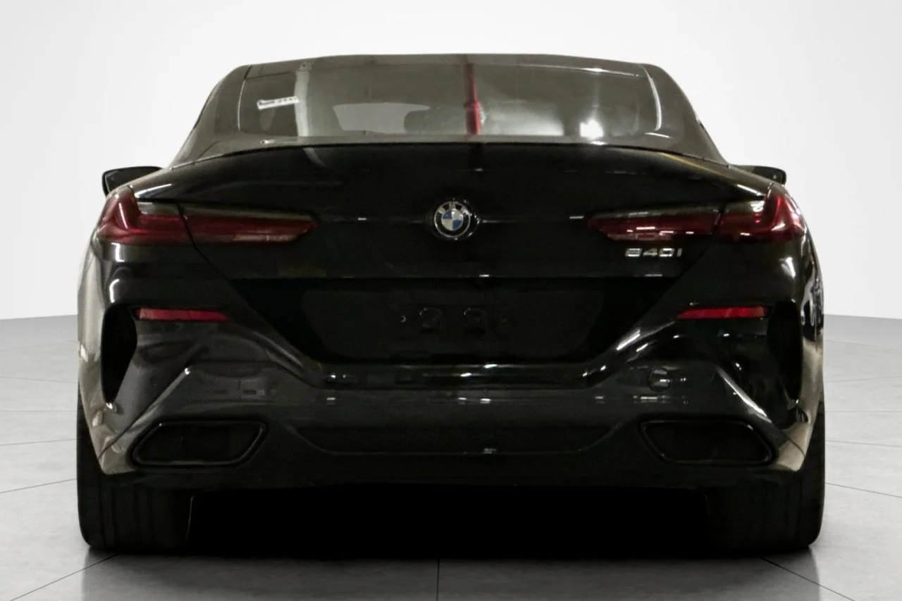 Used 2025 Black Sapphire Metallic BMW 840i image 4