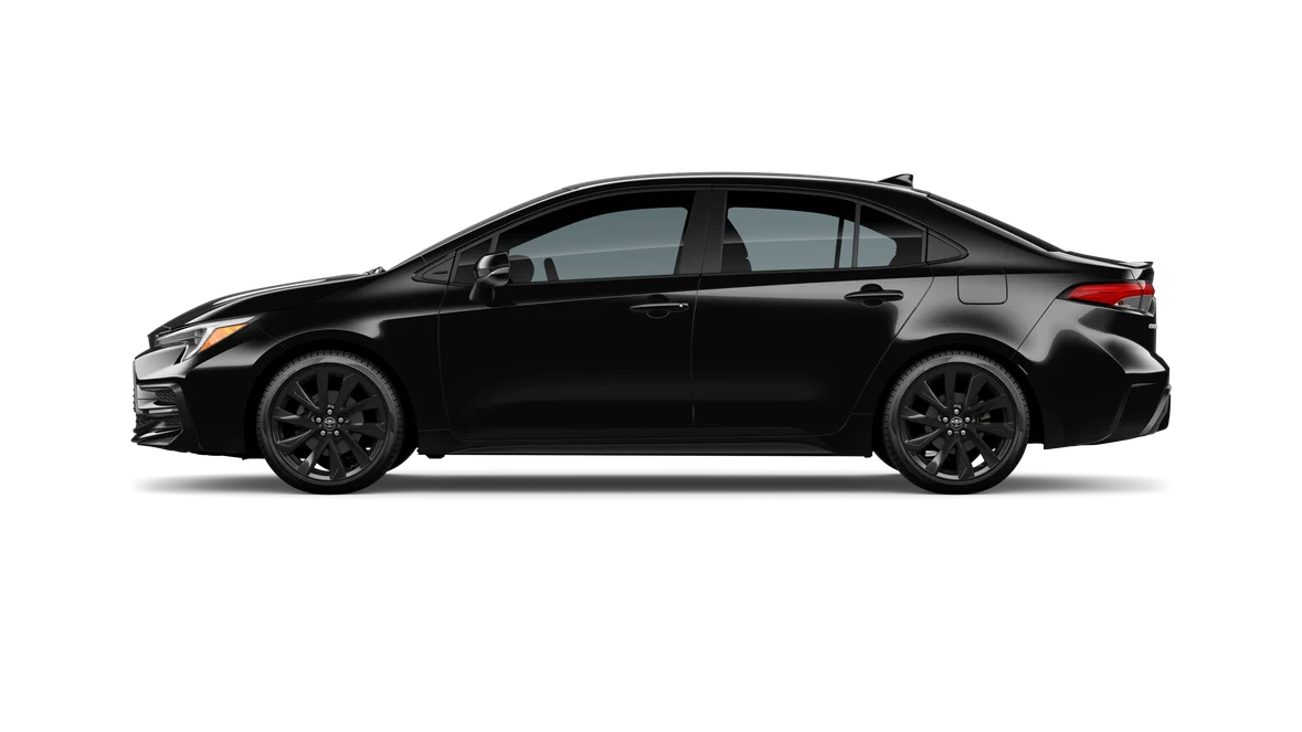 New 2026 Midnight Black Metallic Toyota SE image 25