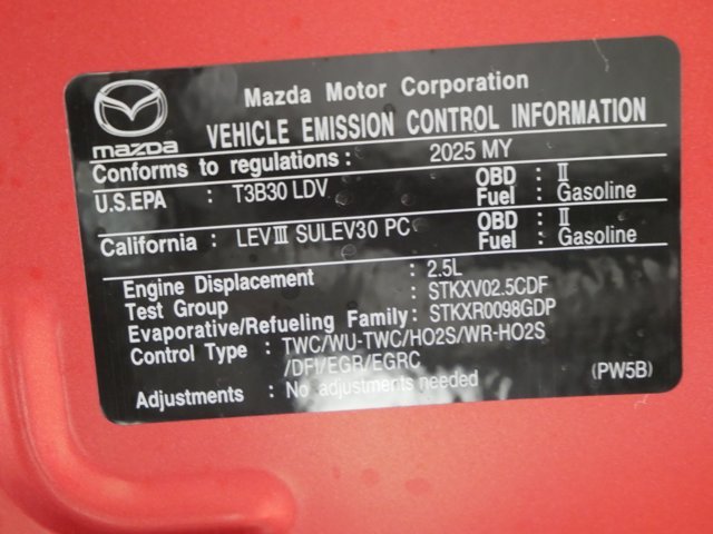 Used 2025 Soul Red Crystal Metallic Mazda SE image 28