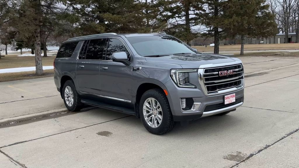 Used 2021 GMC Yukon XL SLT with VIN 1GKS2GKD7MR136949 for sale in Oslo, Minnesota
