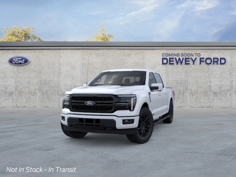 New 2026 Star White Metallic Tri-Coat Ford LARIAT image 2