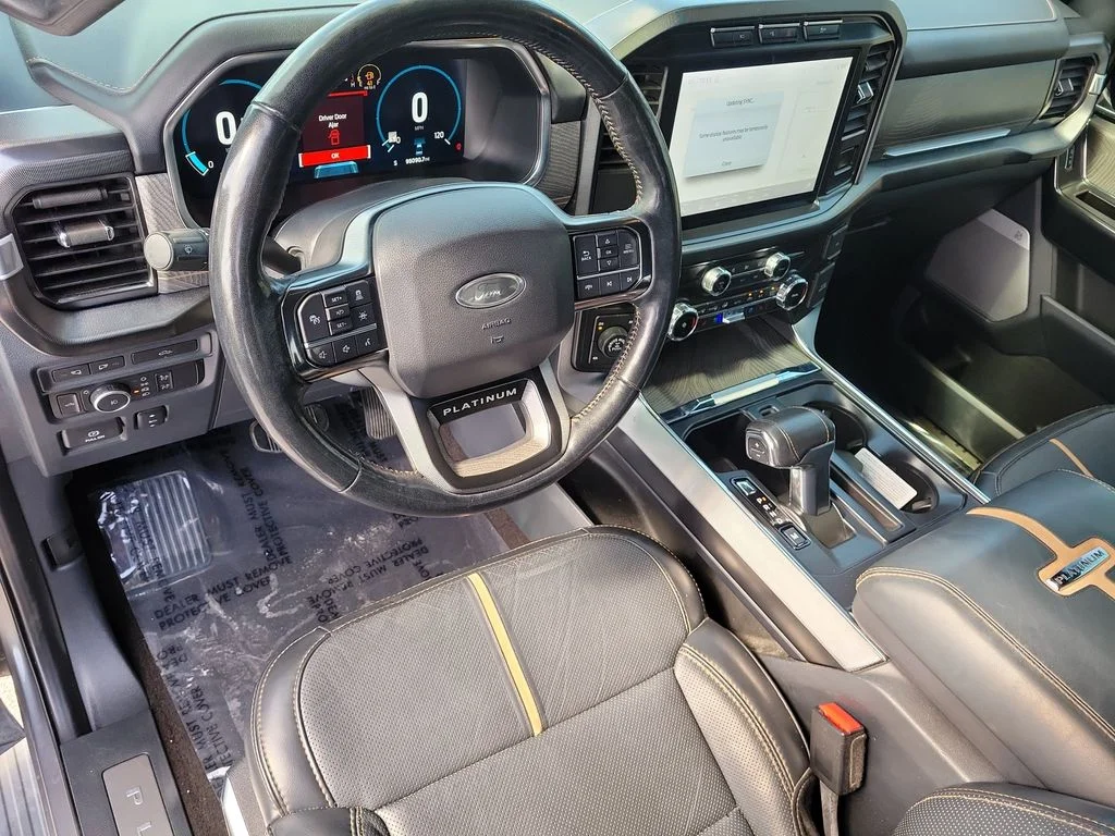 Used 2022 Carbonized Gray Metallic Ford Platinum image 13