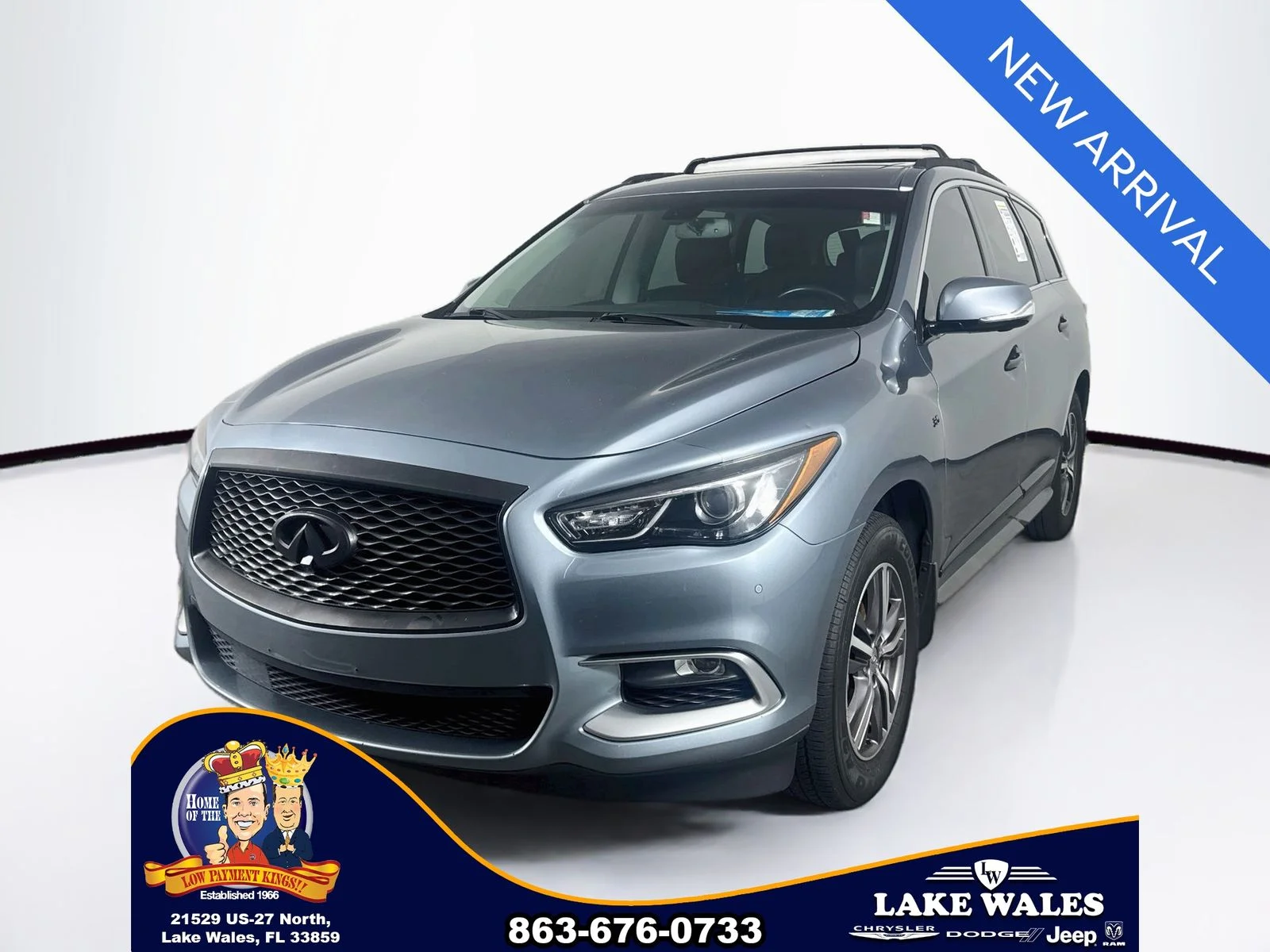 Used 2016 Blue INFINITI Base image 3
