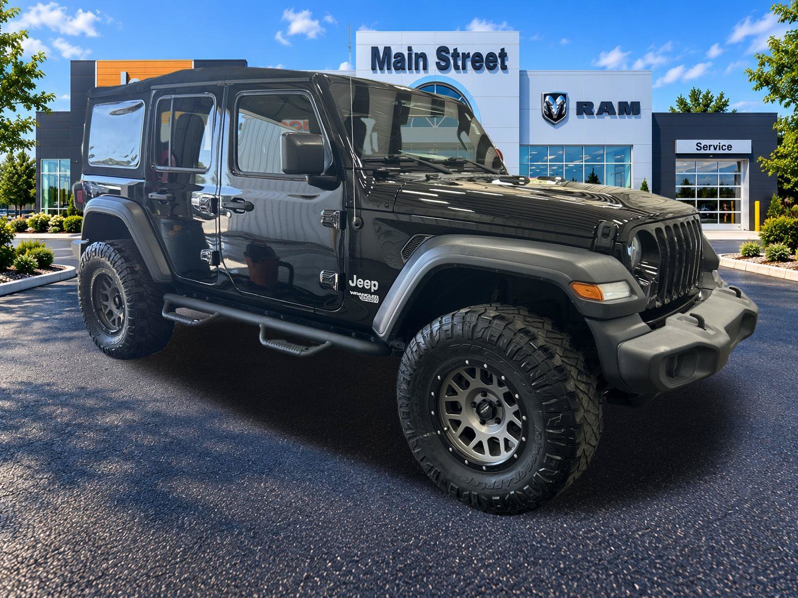 Used 2018 Black Jeep Unlimited Sport S image 7
