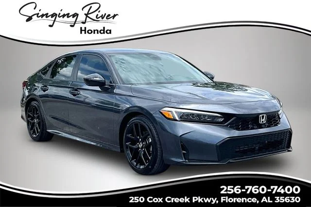 Used 2025 Meteorite Gray Metallic Honda Sport image 1