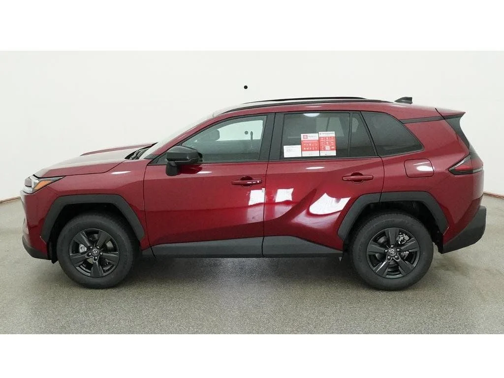 New 2026 Red Toyota LE image 4