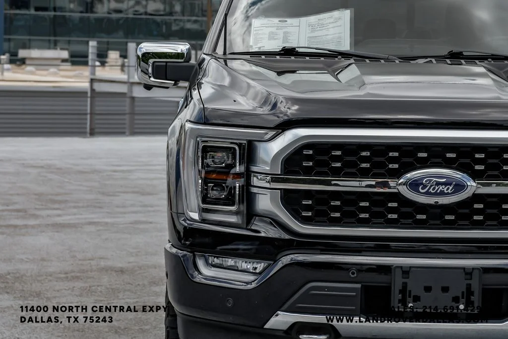 Used 2022 Agate Black Metallic Ford Platinum image 49