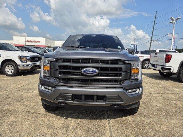 Used 2022 Carbonized Gray Metallic Ford LARIAT image 8