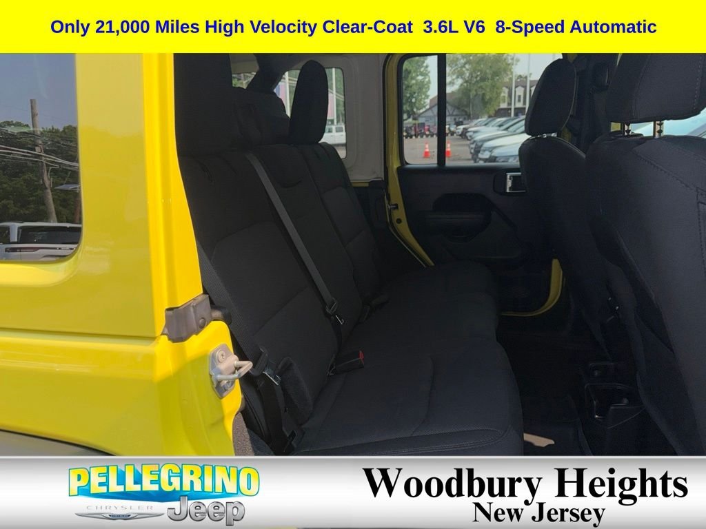 Certified Used 2022 Yellow Jeep Unlimited High Tide image 26