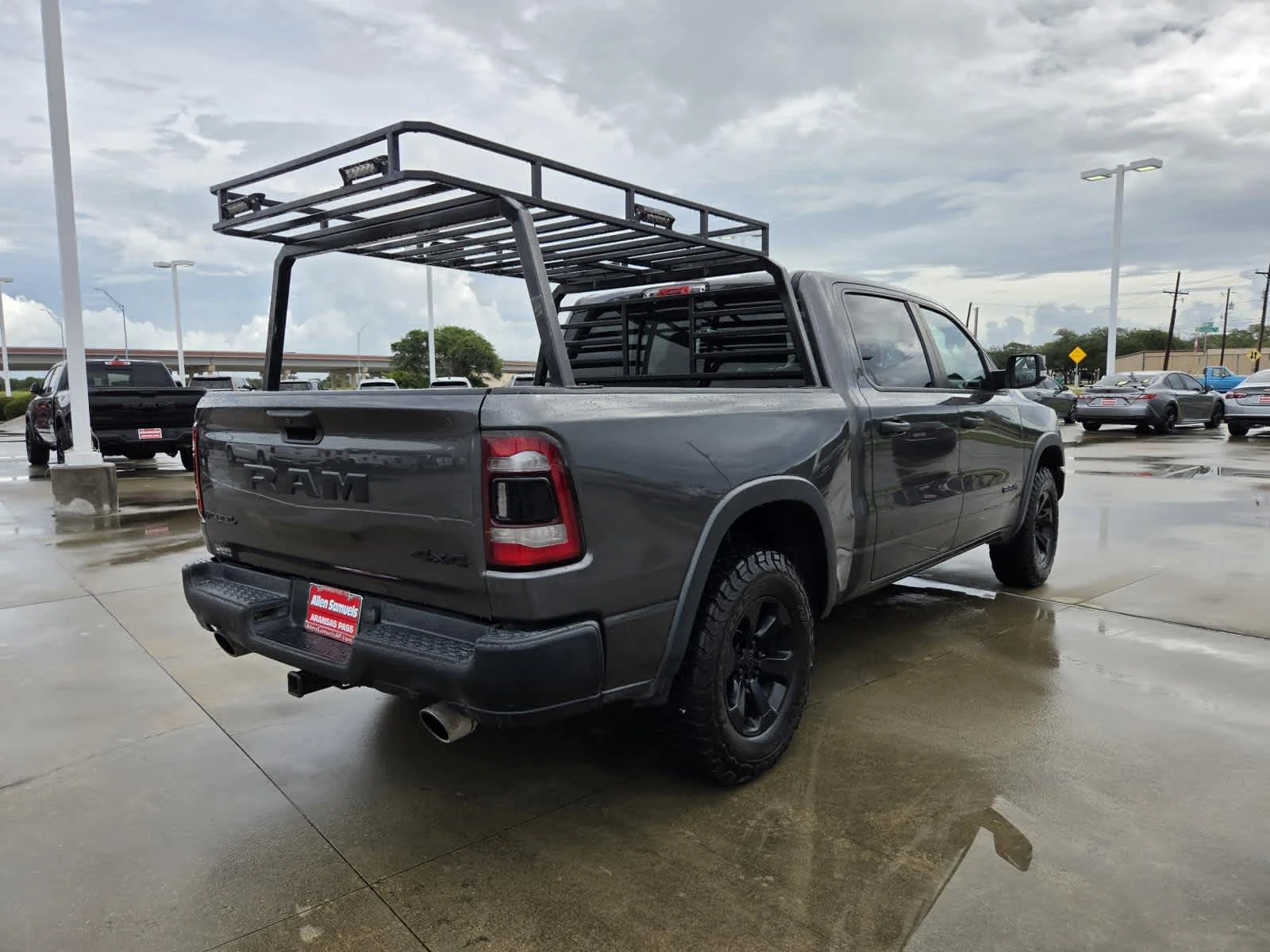 Used 2022 Granite Crystal Metallic Clearcoat Ram Rebel image 5