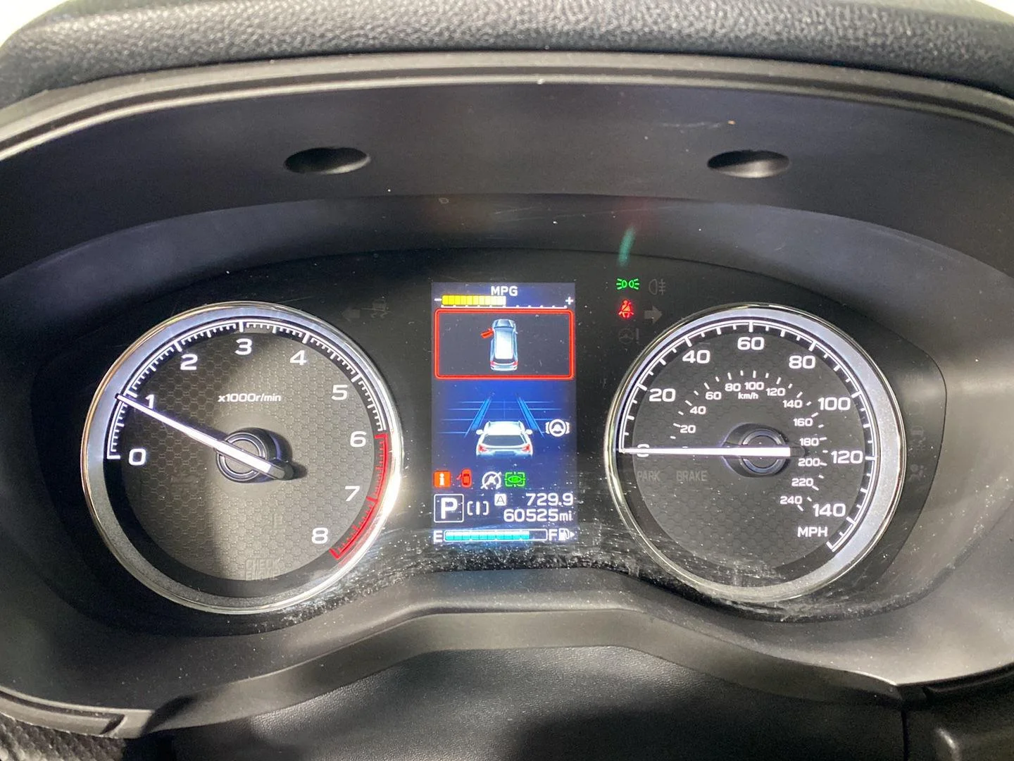 Used 2020 Horizon Blue Pearl Subaru Touring image 14