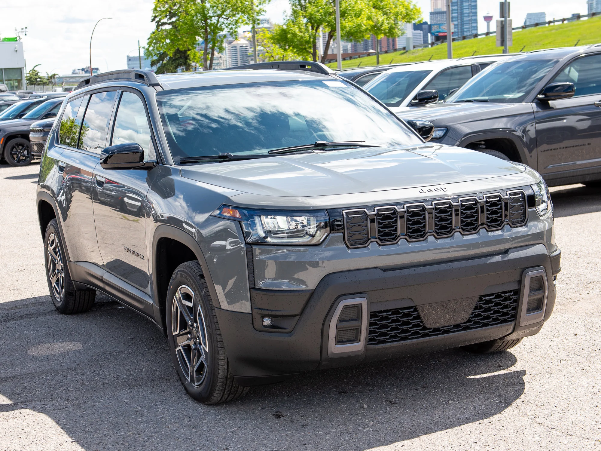 New 2026 Grey Jeep Laredo * Hybrid image 7